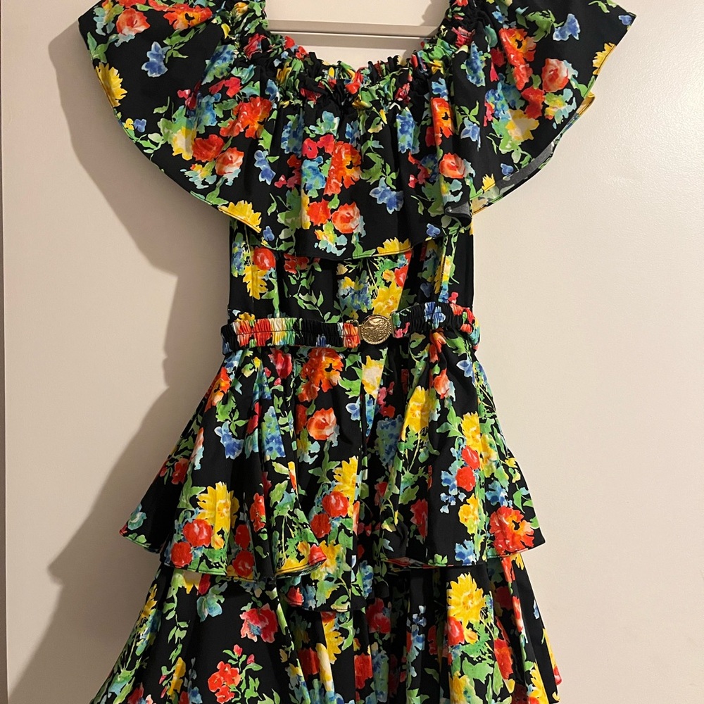 Caroline Constas Multicolor Floral Dress - Picture 2 of 6